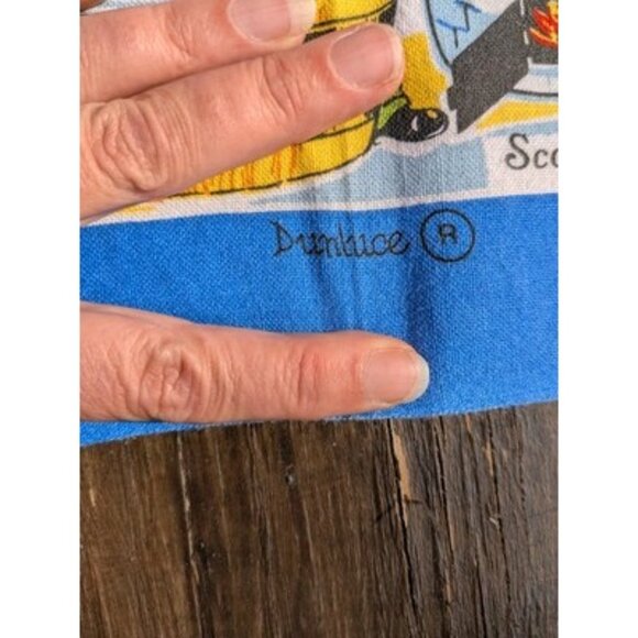 Scotland Pictorial Map Scotch Whisky Kitchen Dish Tea Towel Cotton Made In UK - Picture 14 of 16